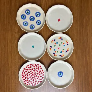 ???? Snack Plate - Set Of Six