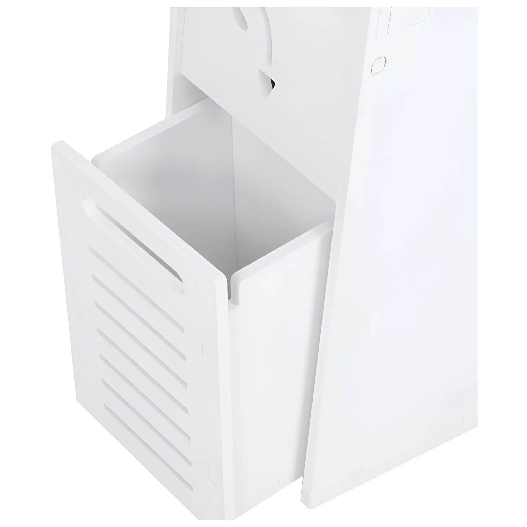 120x19.5x10cm Multi Functional Storage Rack With 3 Shelves And 1 Drawer