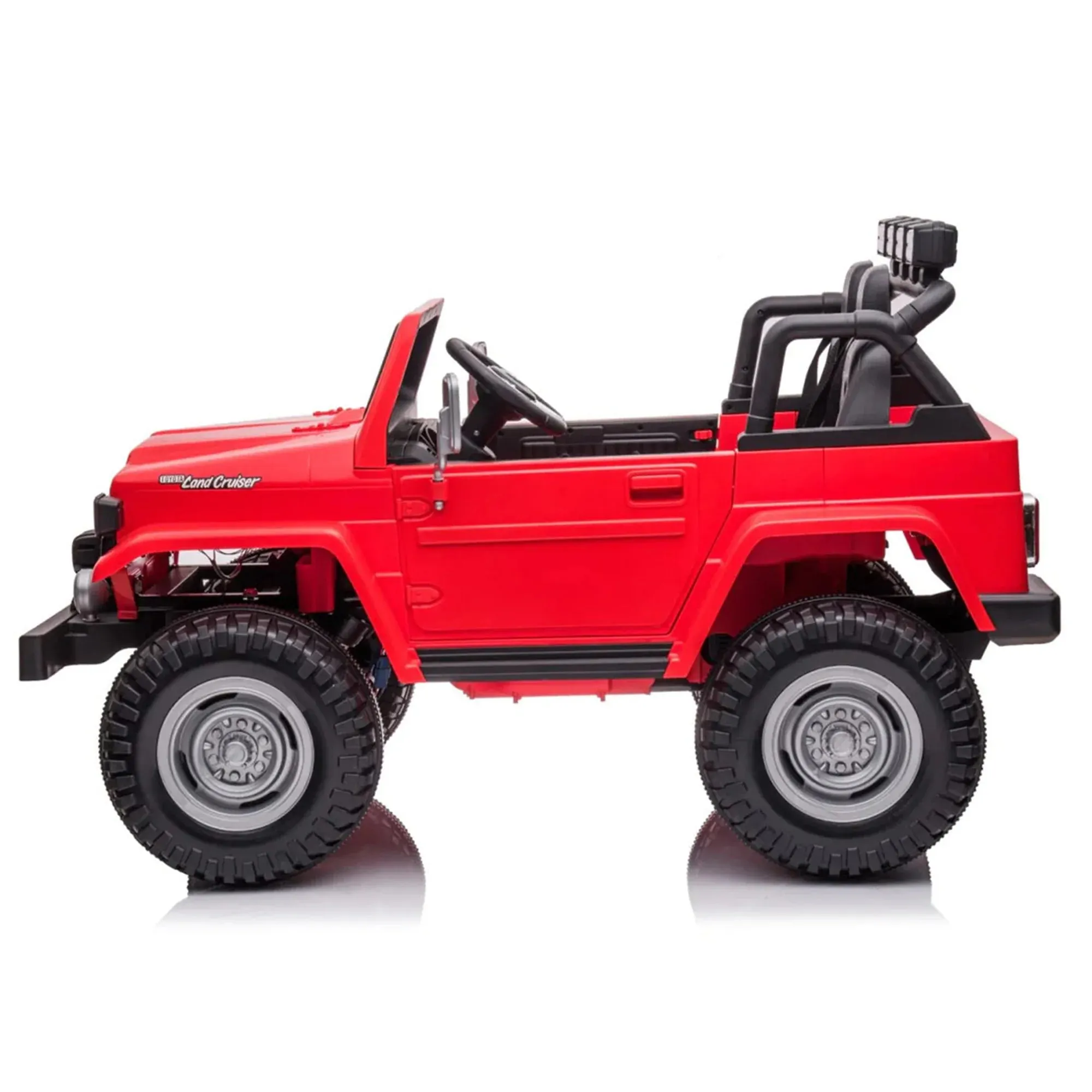 2025 Licensed Toyota 24V FJ-40 | 4x4 Ride On Car Upgraded 2 Seater | Leather Seats | Rubber Tires | Remote