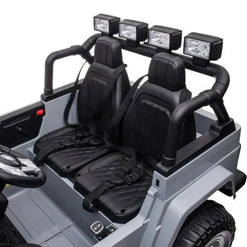 2025 Licensed Toyota 24V FJ-40 | 4x4 Ride On Car Upgraded 2 Seater | Leather Seats | Rubber Tires | Remote