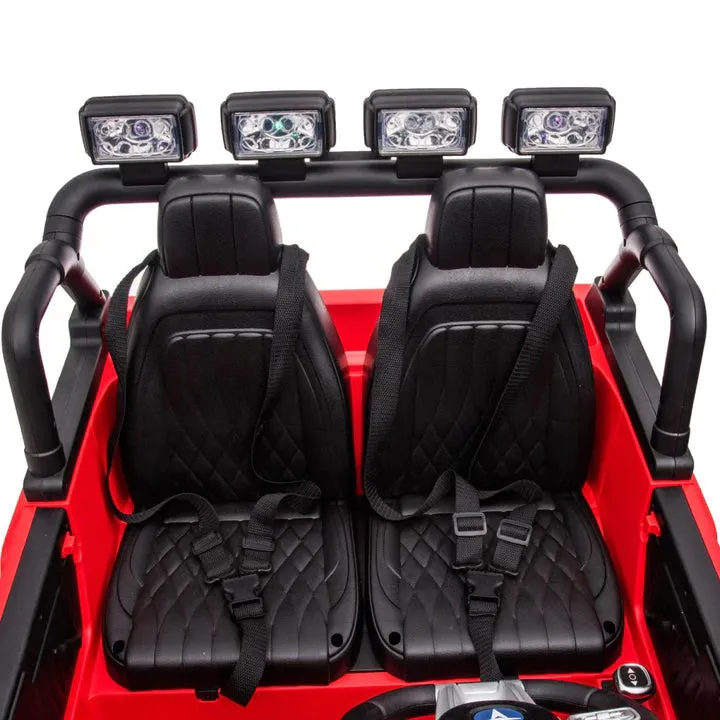 2025 Licensed Toyota 24V FJ-40 | 4x4 Ride On Car Upgraded 2 Seater | Leather Seats | Rubber Tires | Remote