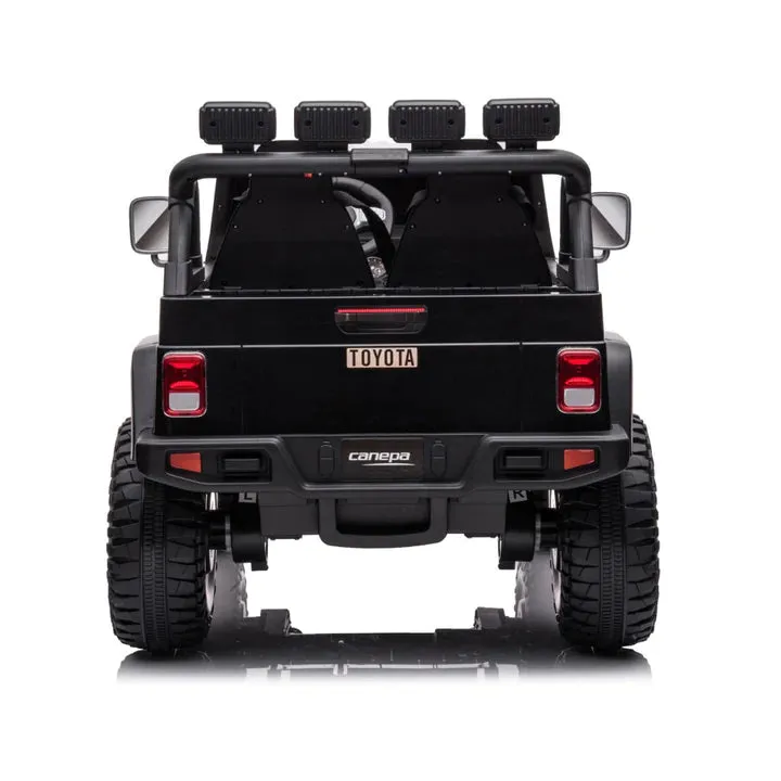 2025 Licensed Toyota 24V FJ-40 | 4x4 Ride On Car Upgraded 2 Seater | Leather Seats | Rubber Tires | Remote
