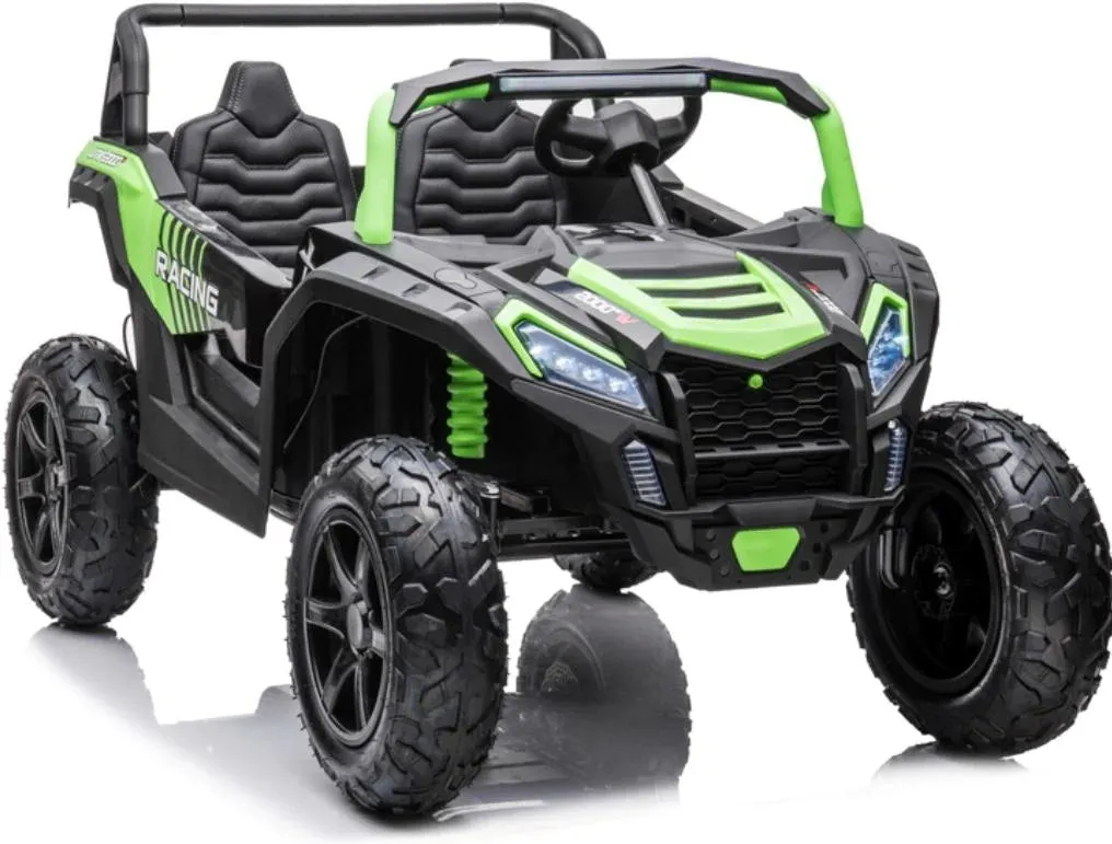 2025 Upgraded 180 Watts BrushLess Motor Xxl UTV 2 Seater Dune Buggy Rubber Tires | Leather Seats | Up To 16KPH