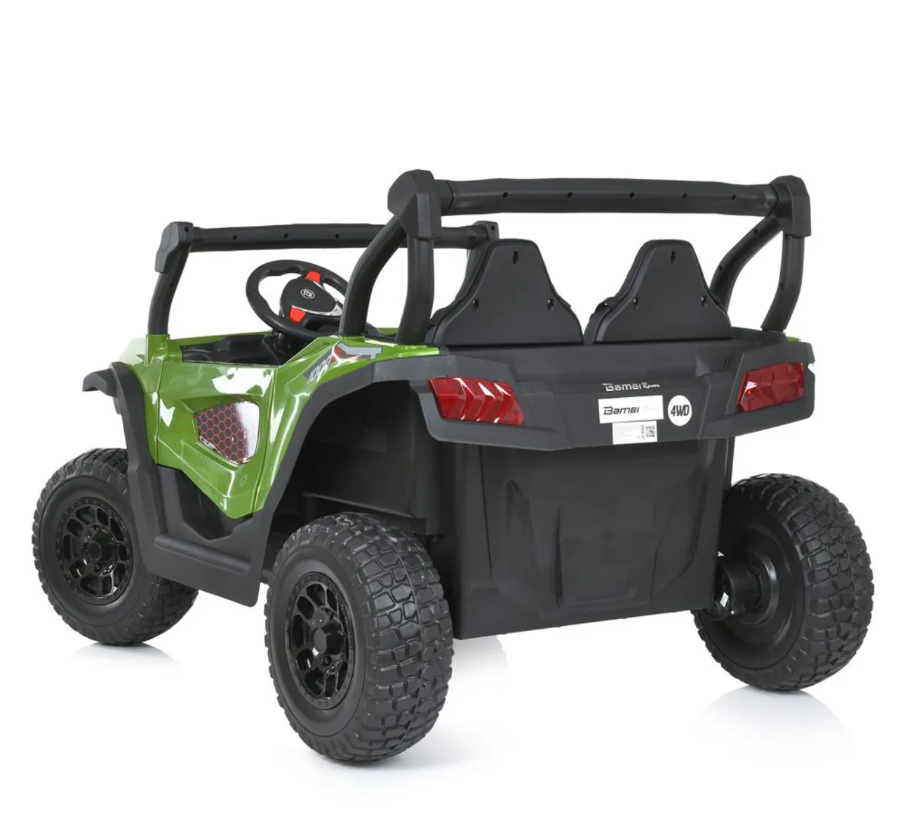 2025 Upgraded 24Volt XL 2 Seater 4x4 Journey Kids Ride On Car Dune Buggy | Leather Seats | Rubber Tires | Remote