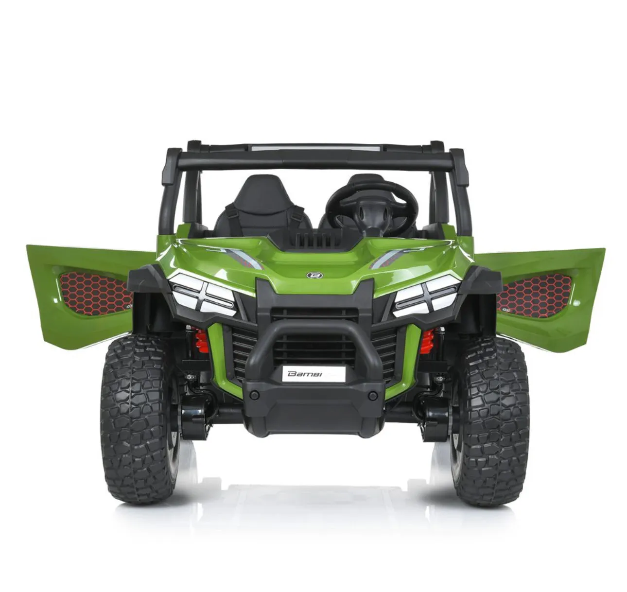 2025 Upgraded 24Volt XL 2 Seater 4x4 Journey Kids Ride On Car Dune Buggy | Leather Seats | Rubber Tires | Remote