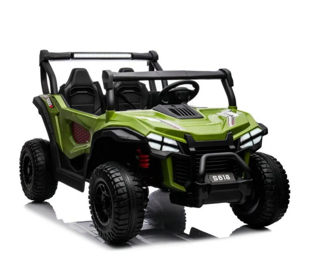 2025 Upgraded 24Volt XL 2 Seater 4x4 Journey Kids Ride On Car Dune Buggy | Leather Seats | Rubber Tires | Remote