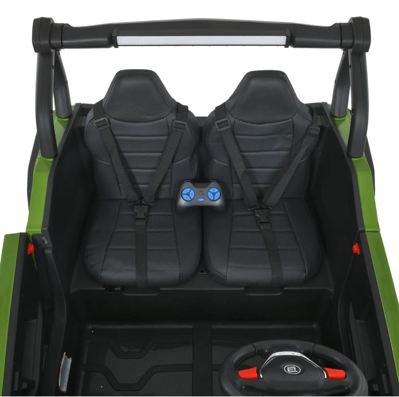 2025 Upgraded 24Volt XL 2 Seater 4x4 Journey Kids Ride On Car Dune Buggy | Leather Seats | Rubber Tires | Remote