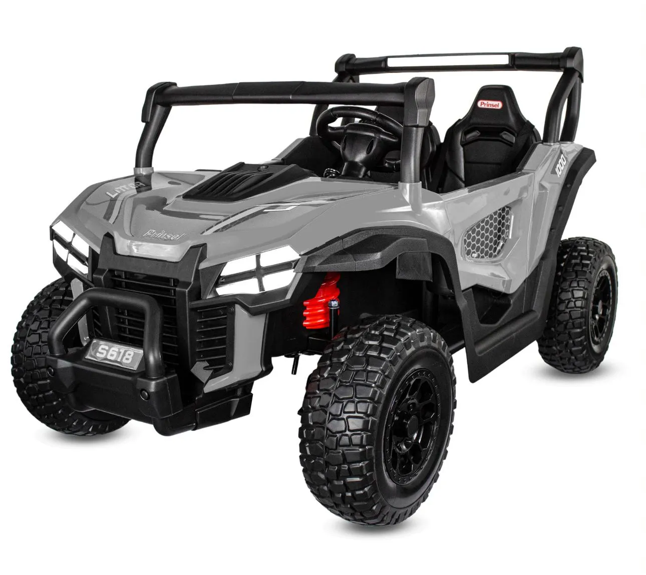2025 Upgraded 24Volt XL 2 Seater 4x4 Journey Kids Ride On Car Dune Buggy | Leather Seats | Rubber Tires | Remote