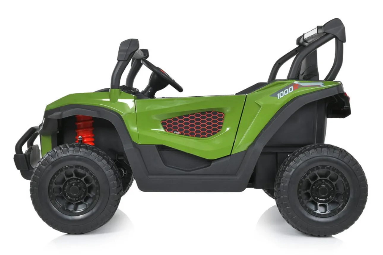 2025 Upgraded 24Volt XL 2 Seater 4x4 Journey Kids Ride On Car Dune Buggy | Leather Seats | Rubber Tires | Remote