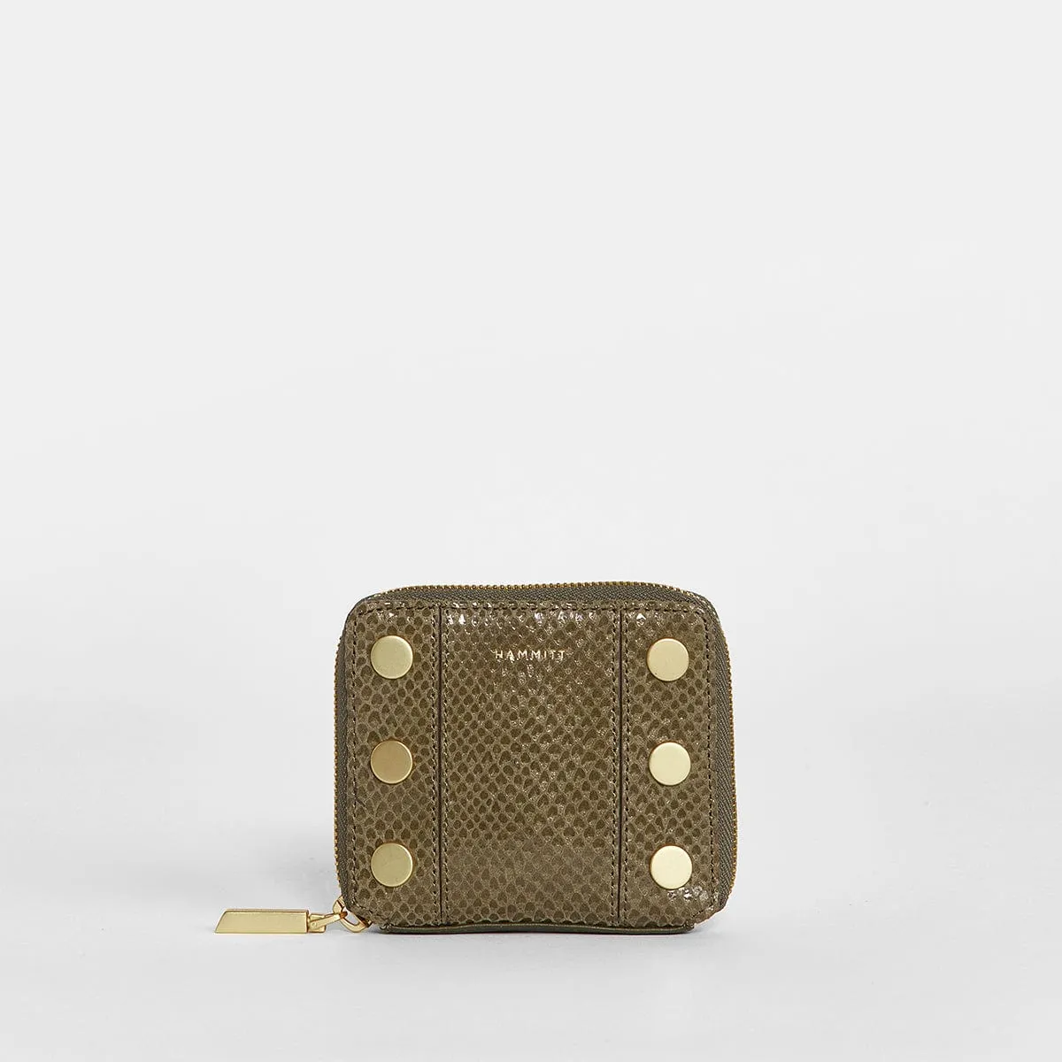 5 NORTH - Bistro Green Snake/Brushed Gold