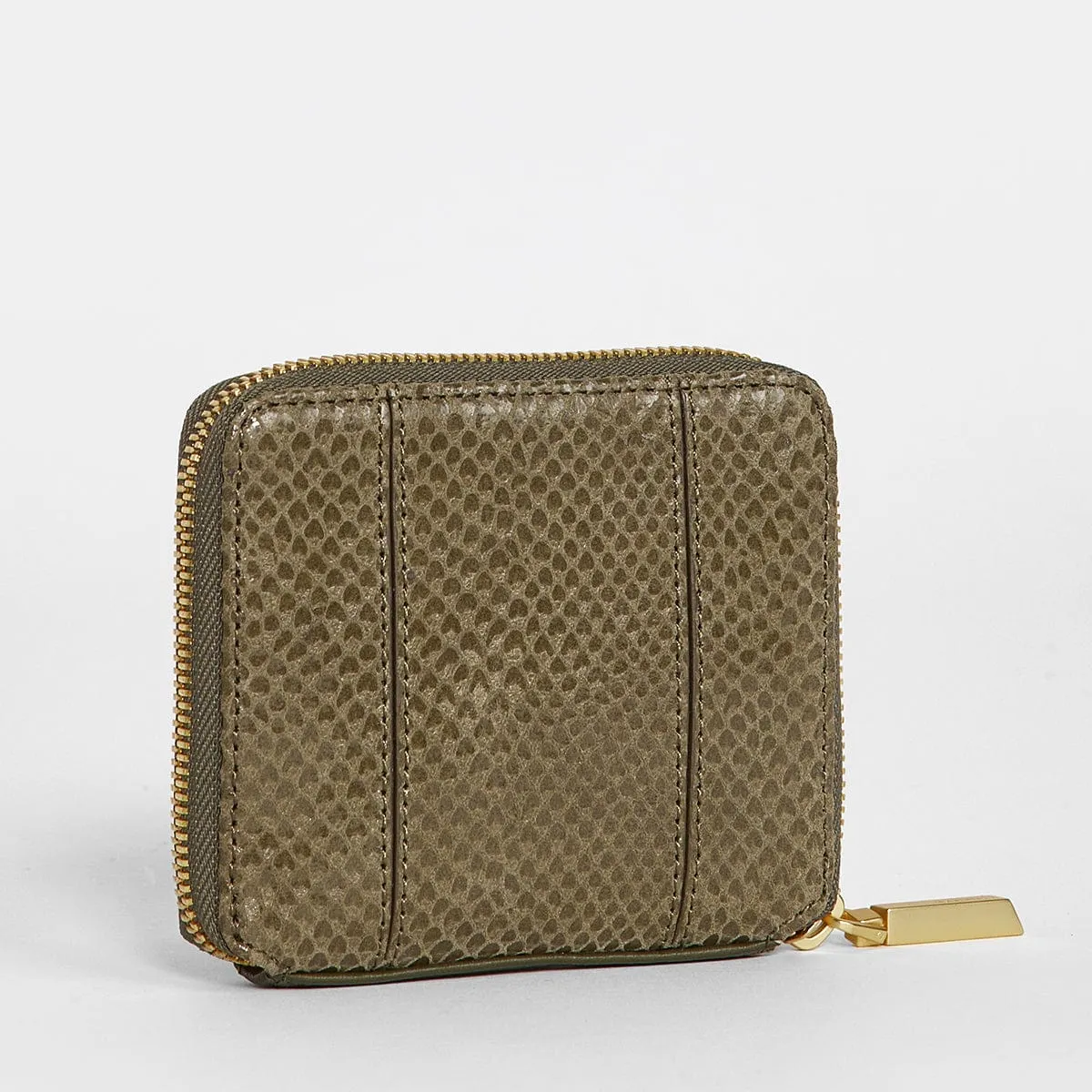 5 NORTH - Bistro Green Snake/Brushed Gold