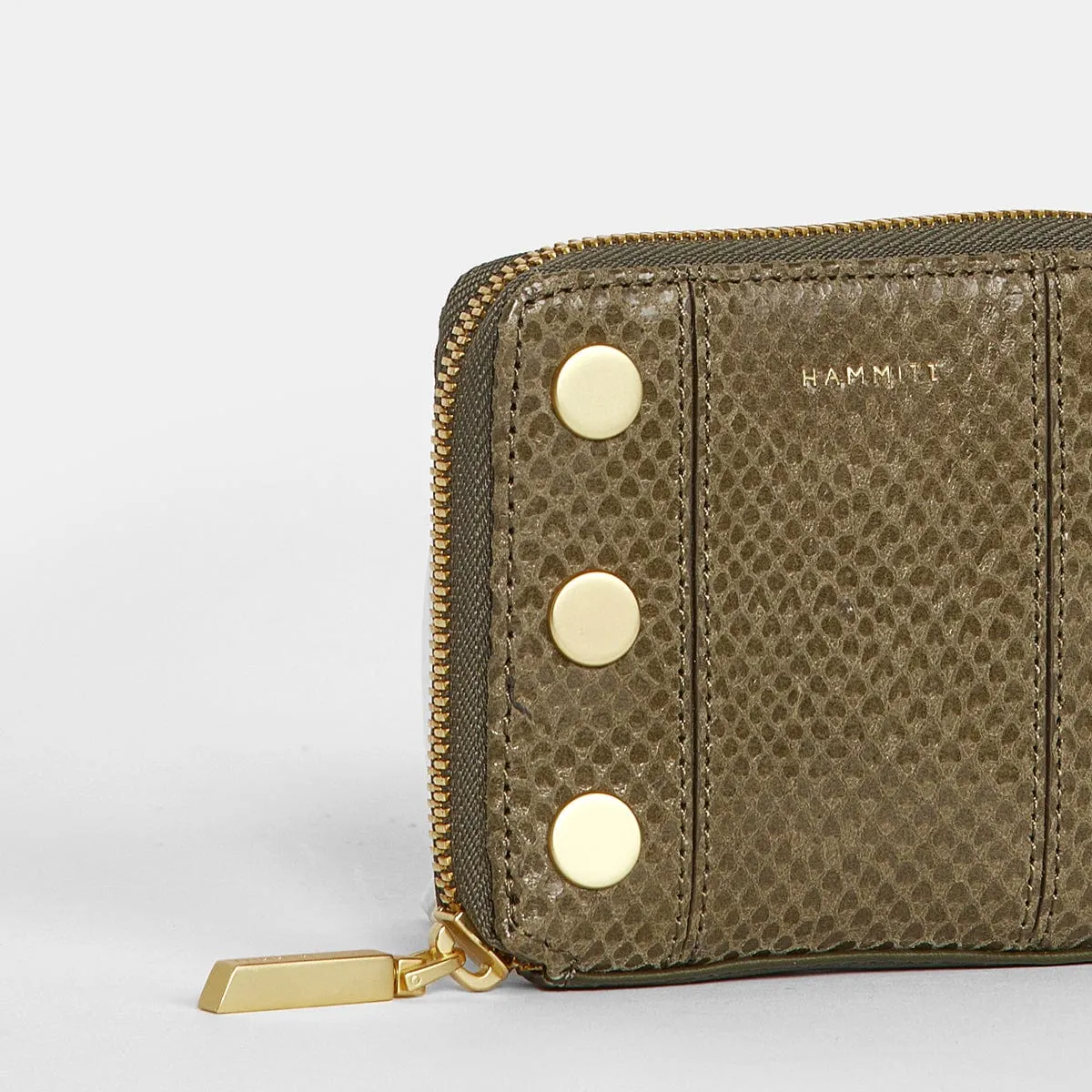 5 NORTH - Bistro Green Snake/Brushed Gold