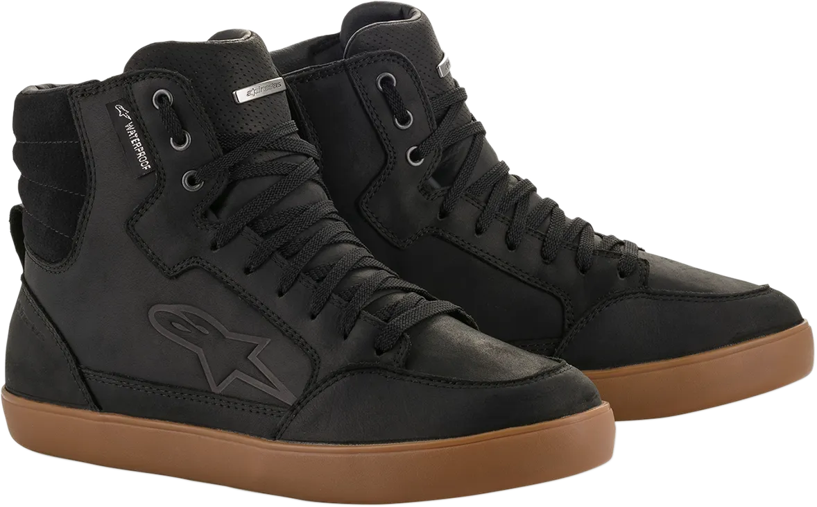 ALPINESTARS J-6 Waterproof Shoes - Black Gum - US 14 2542015-1084-14