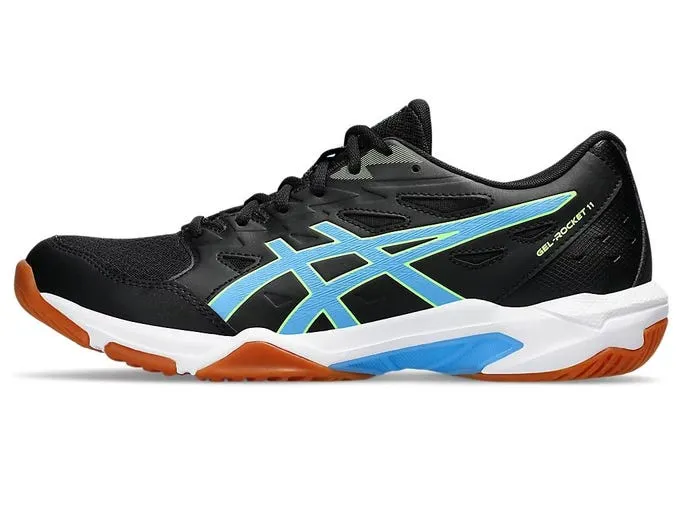 Asics Men's Gel Rocket 11 - Black/Waterscape