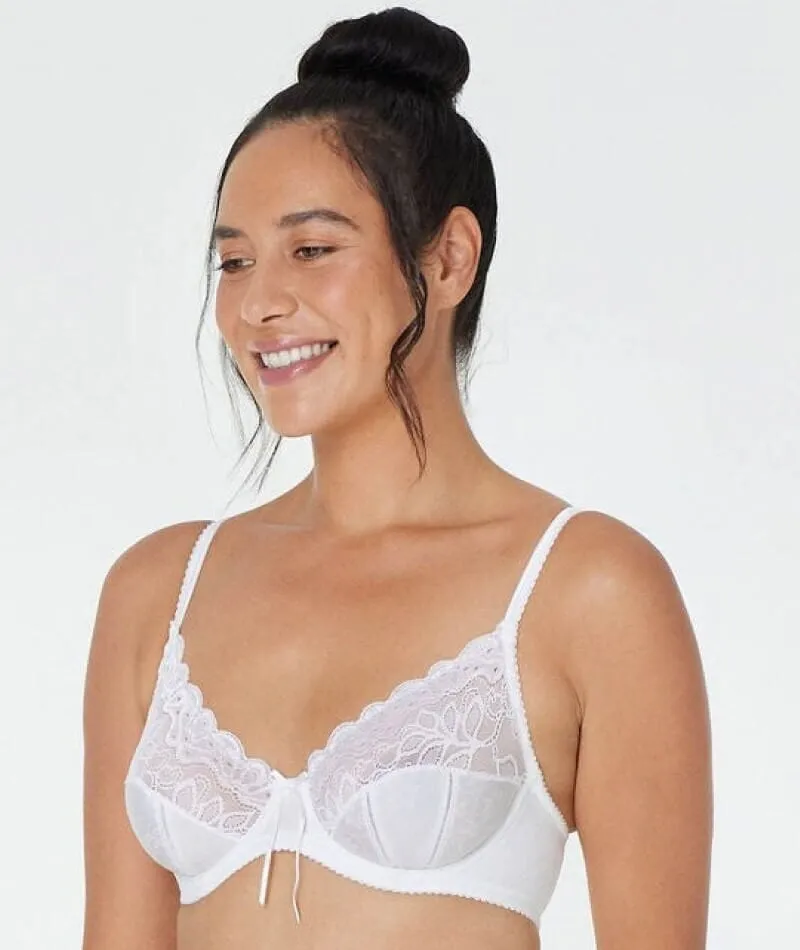 Bendon Yvette Underwire Bra - White