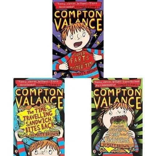 Compton Valance 3 Books Collection by Matt Brown - Ages 7-9 - Paperback