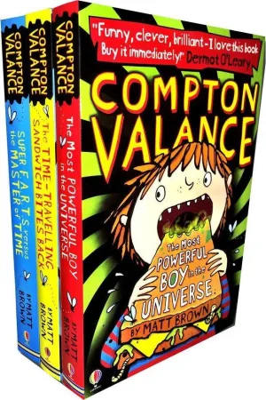 Compton Valance 3 Books Collection by Matt Brown - Ages 7-9 - Paperback