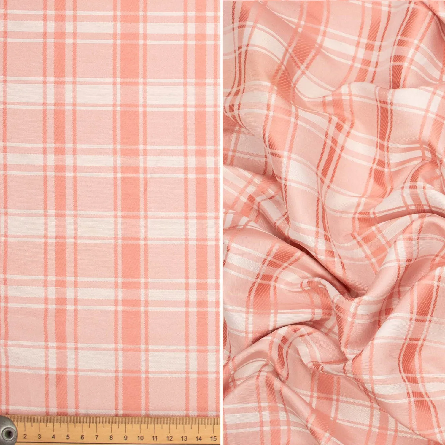 Geometric Stripes & Checks Printed Curtaining/Upholstery Fabric 150cm