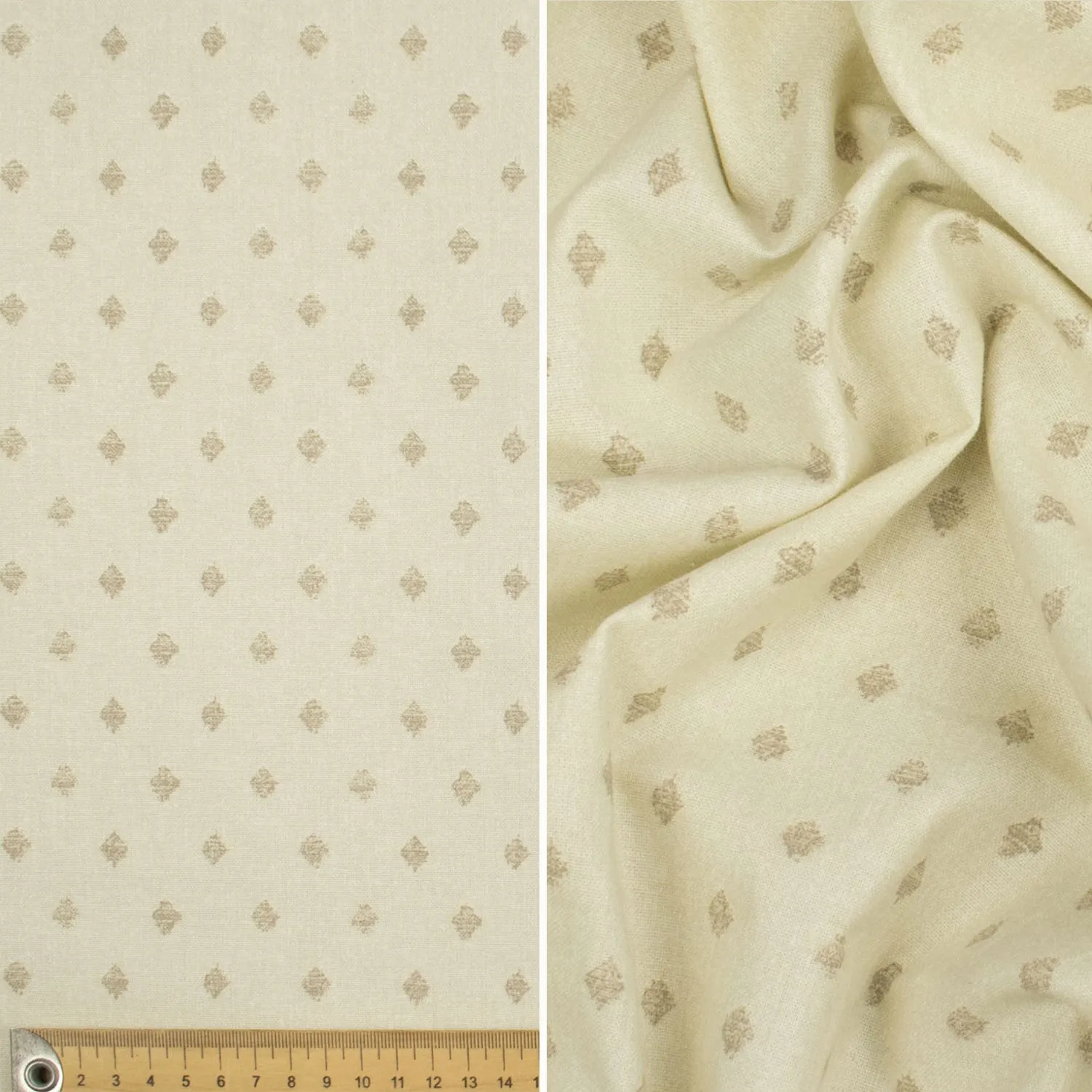 Geometric Stripes & Checks Printed Curtaining/Upholstery Fabric 150cm