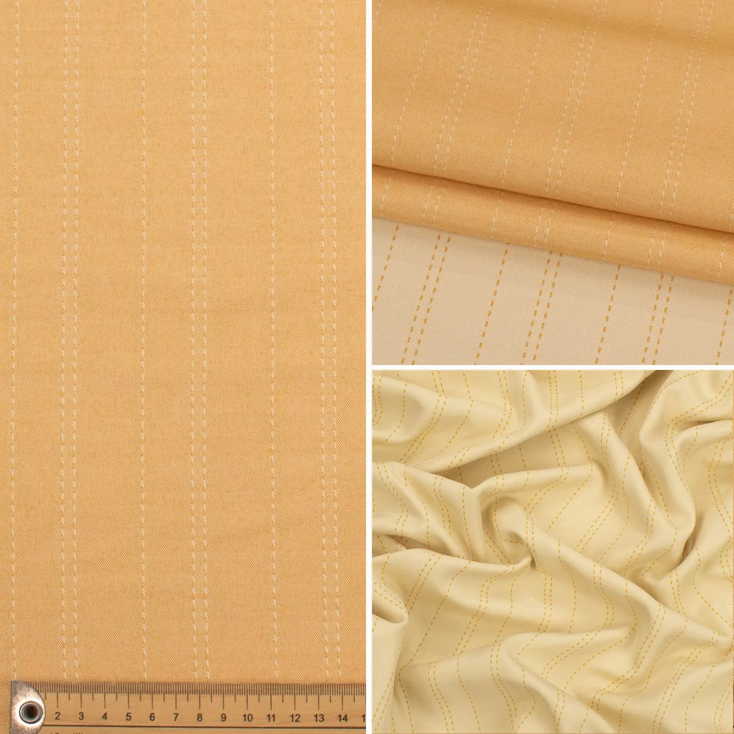 Geometric Stripes & Checks Printed Curtaining/Upholstery Fabric 150cm