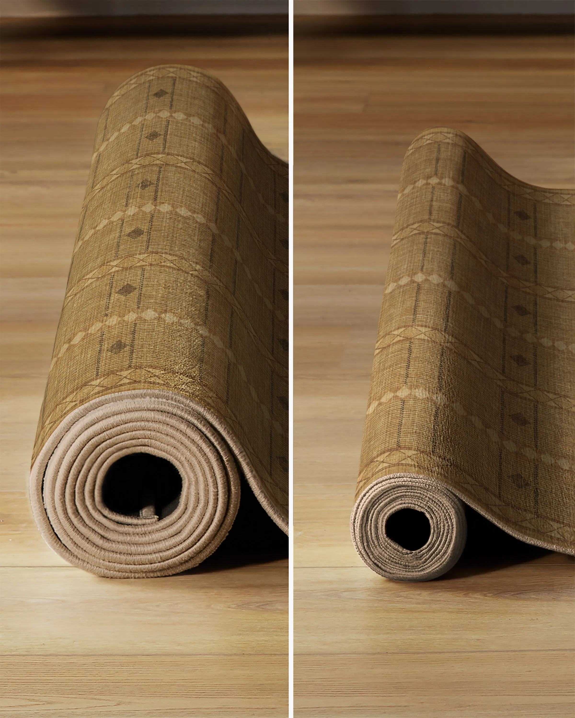 goop Remi Camel Brown Tufted Rug
