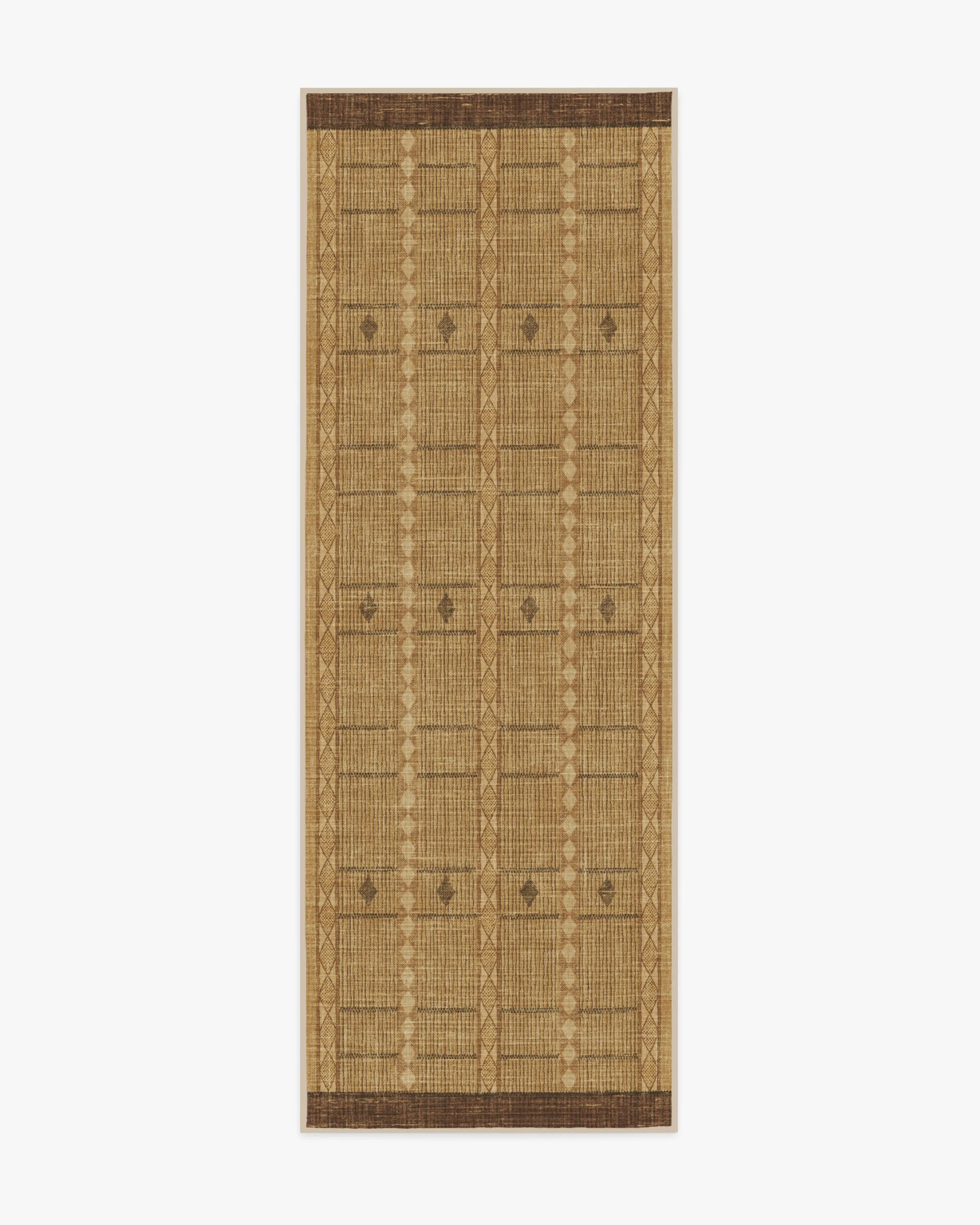goop Remi Camel Brown Tufted Rug