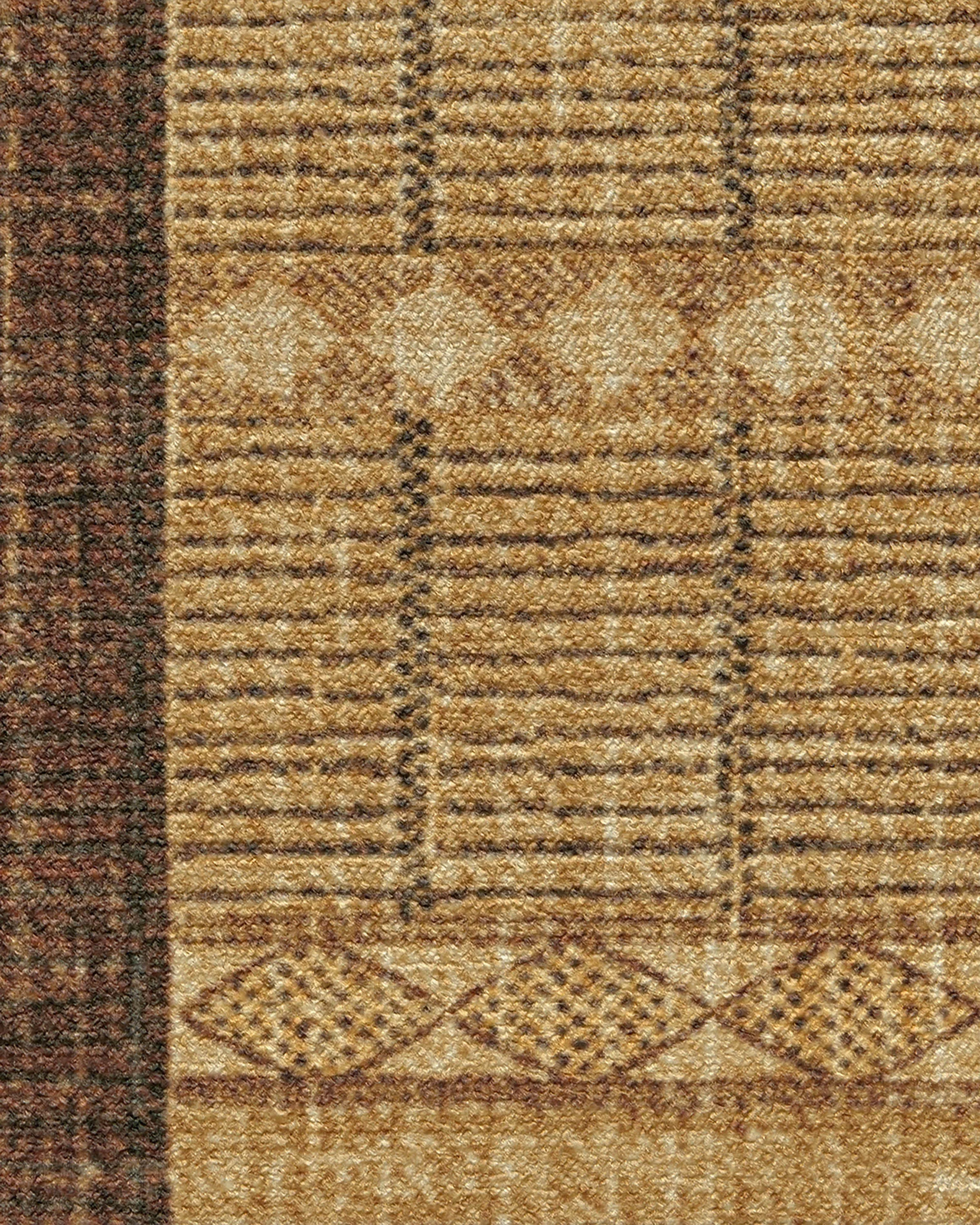 goop Remi Camel Brown Tufted Rug