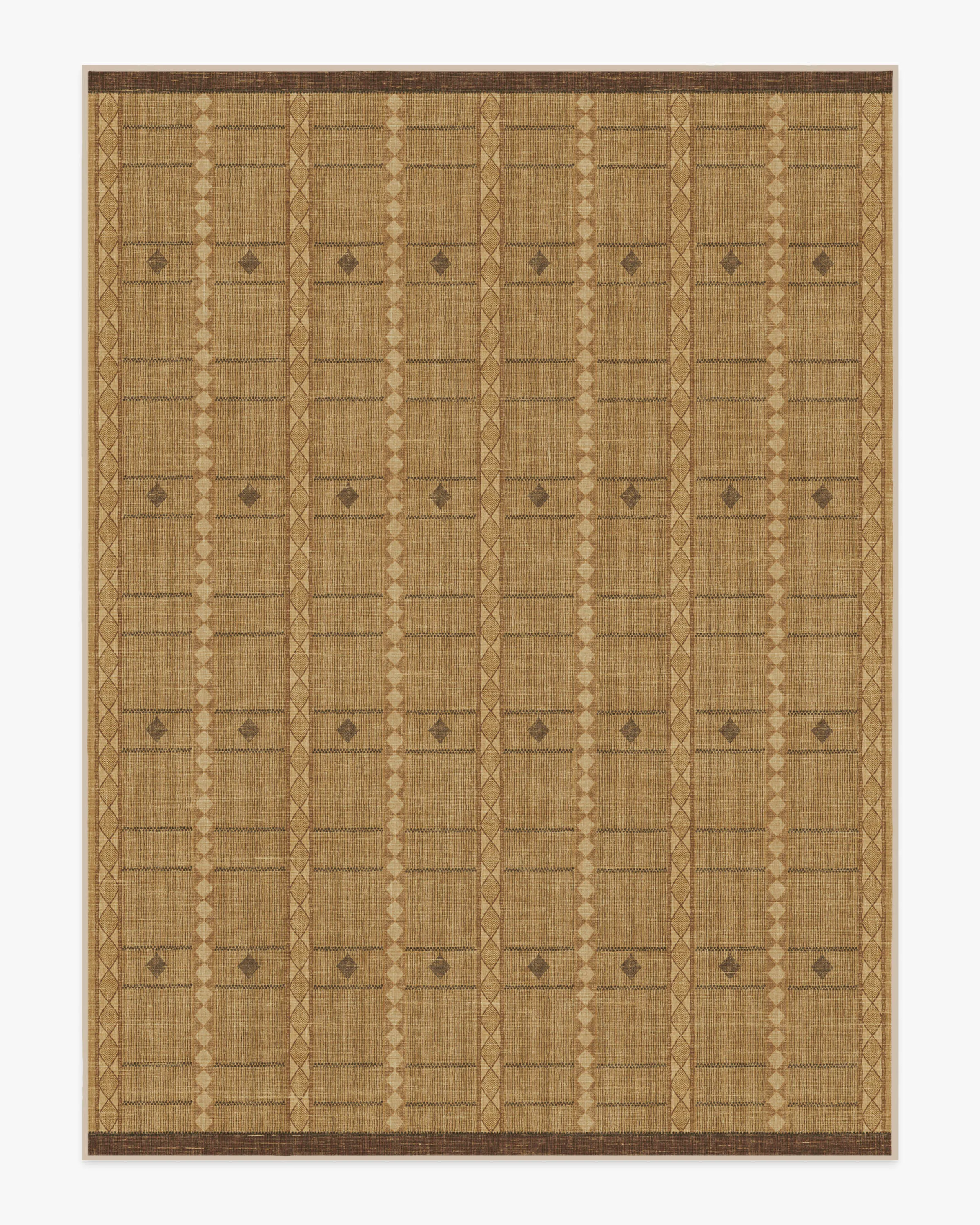 goop Remi Camel Brown Tufted Rug