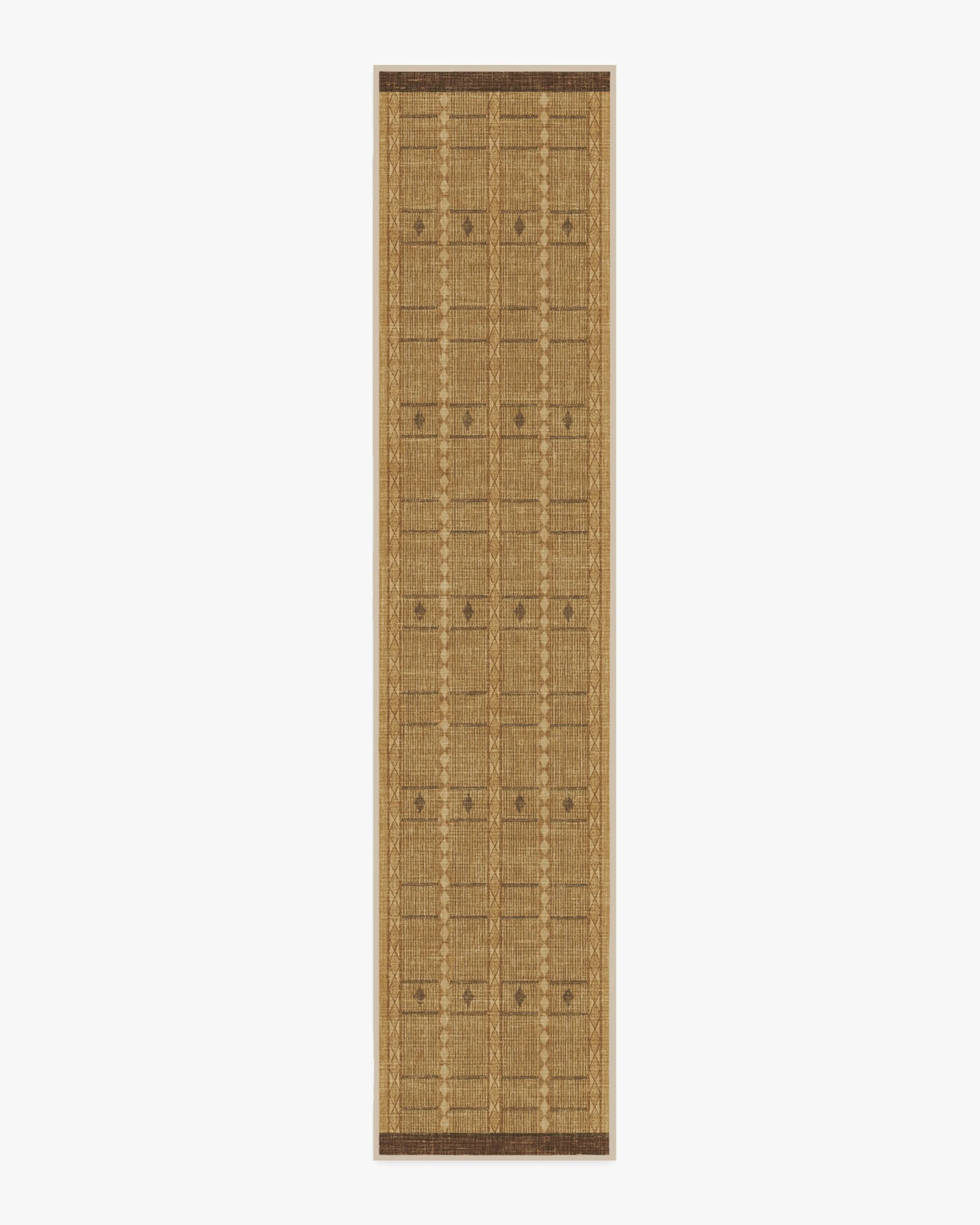 goop Remi Camel Brown Tufted Rug