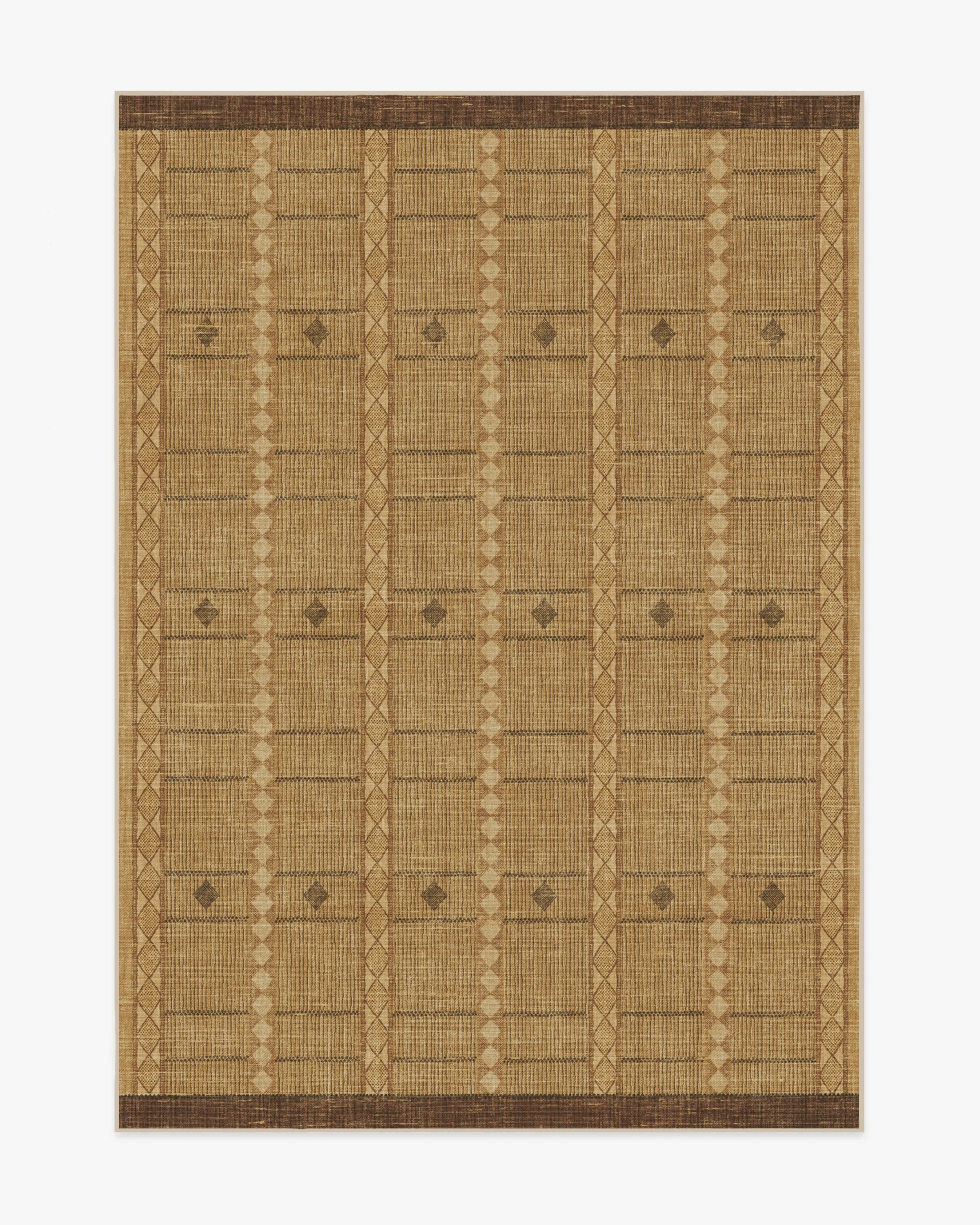 goop Remi Camel Brown Tufted Rug