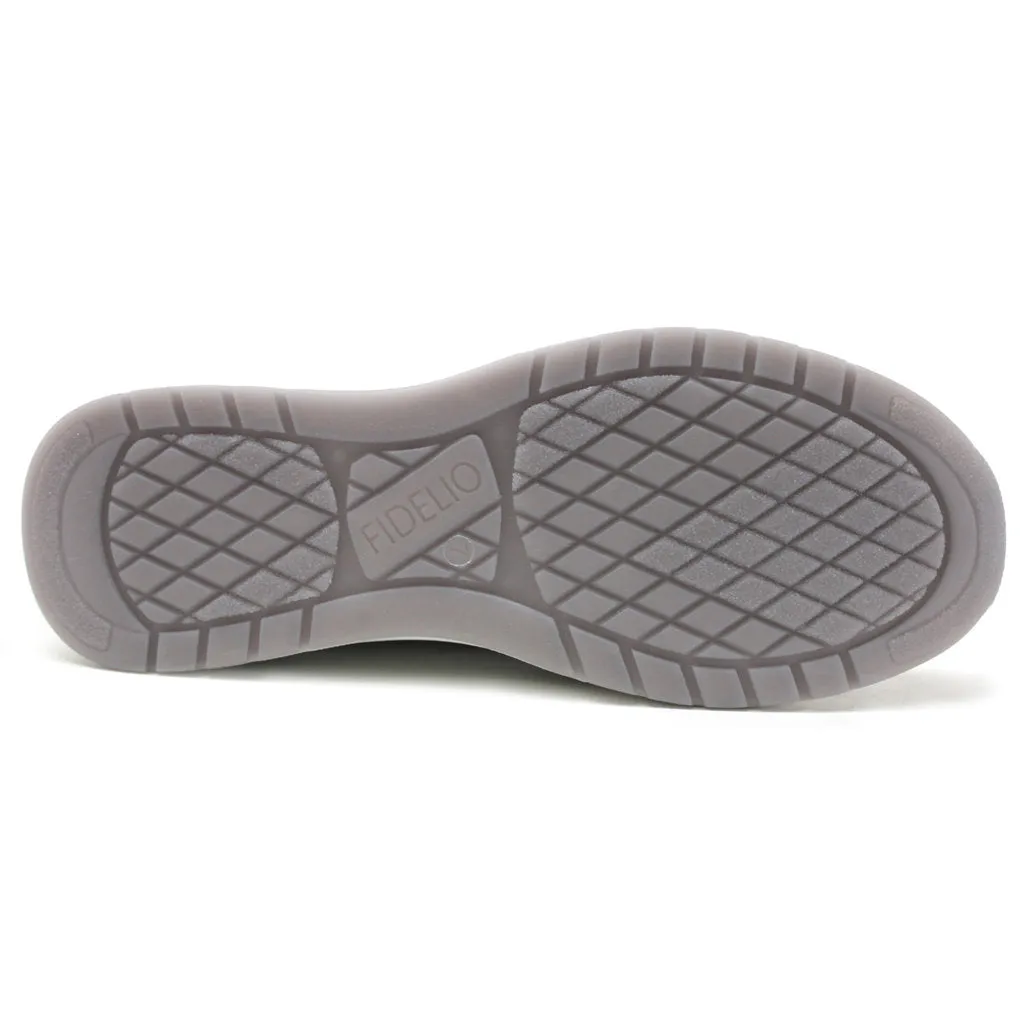 Heaven Leather Women's Low-top Zip & Lace Shoes