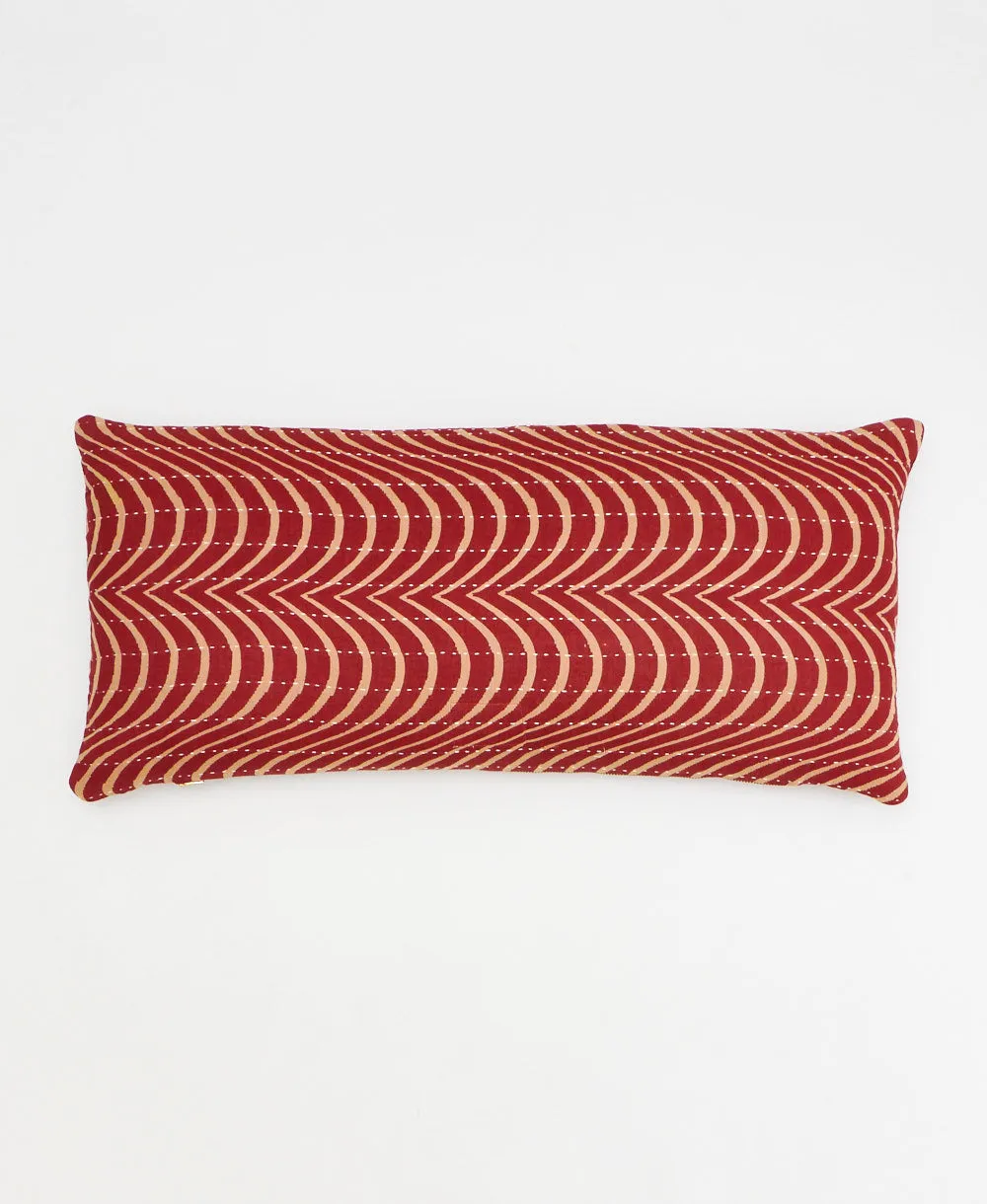 Kantha Lumbar Pillow - No. 240228