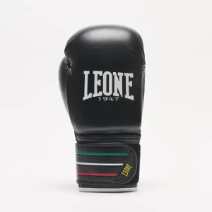 Leone Flag Boxing Gloves Black