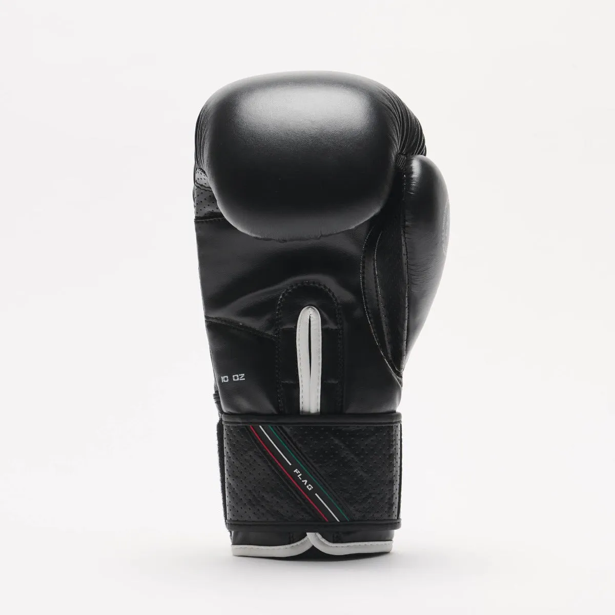 Leone Flag Boxing Gloves Black
