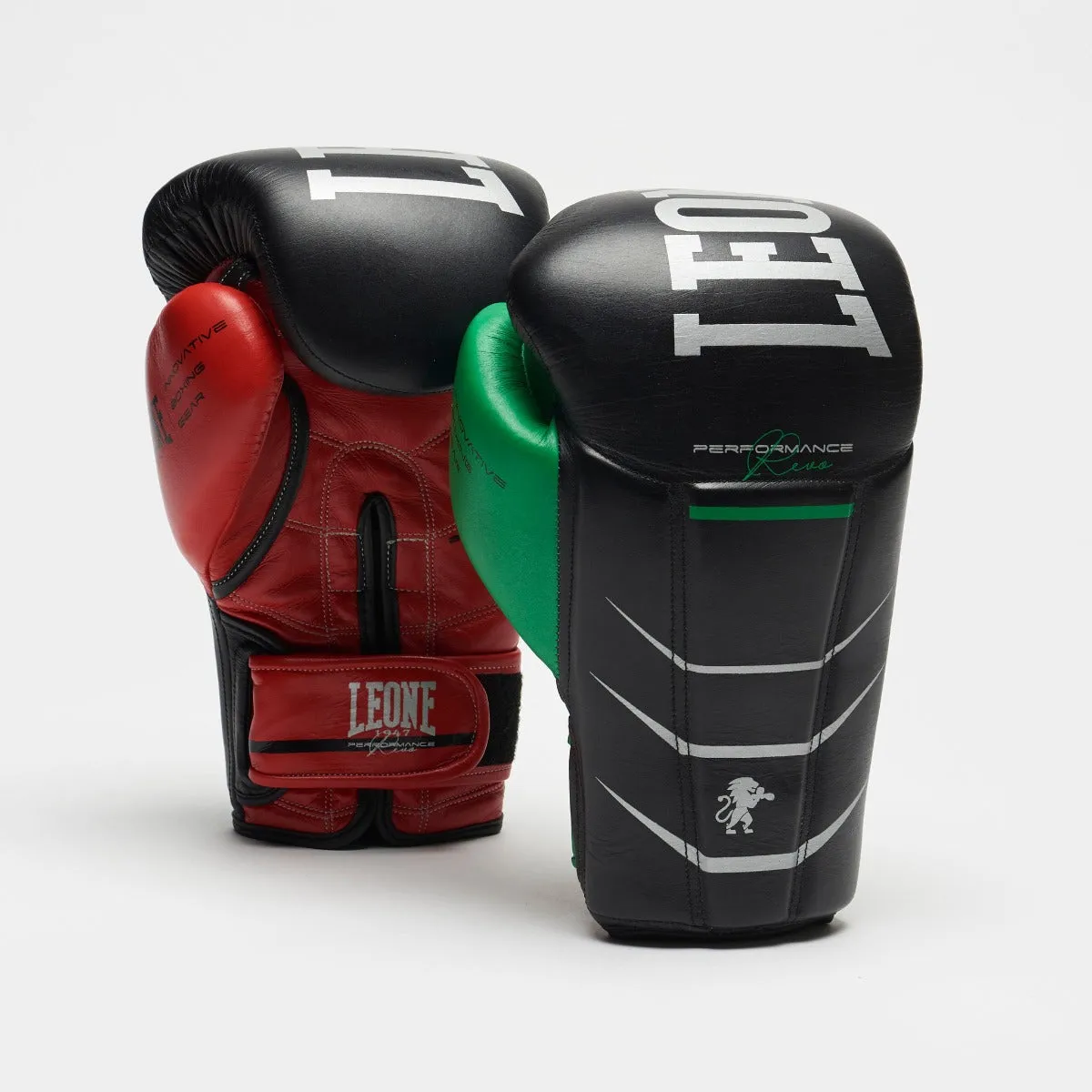 Leone Revo Performance Boxing Gloves Black