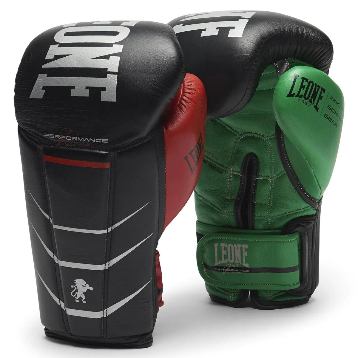 Leone Revo Performance Boxing Gloves Black