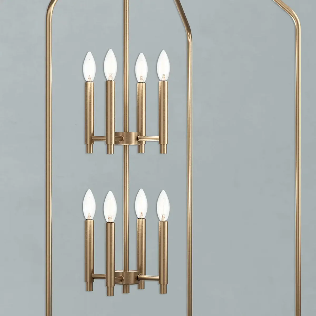 Madden 24" 8-Light Pendant Light, Champagne Bronze Finish