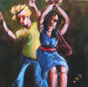 Man and Woman Dancing at Fibbers