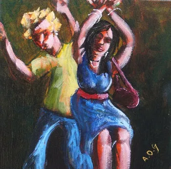 Man and Woman Dancing at Fibbers
