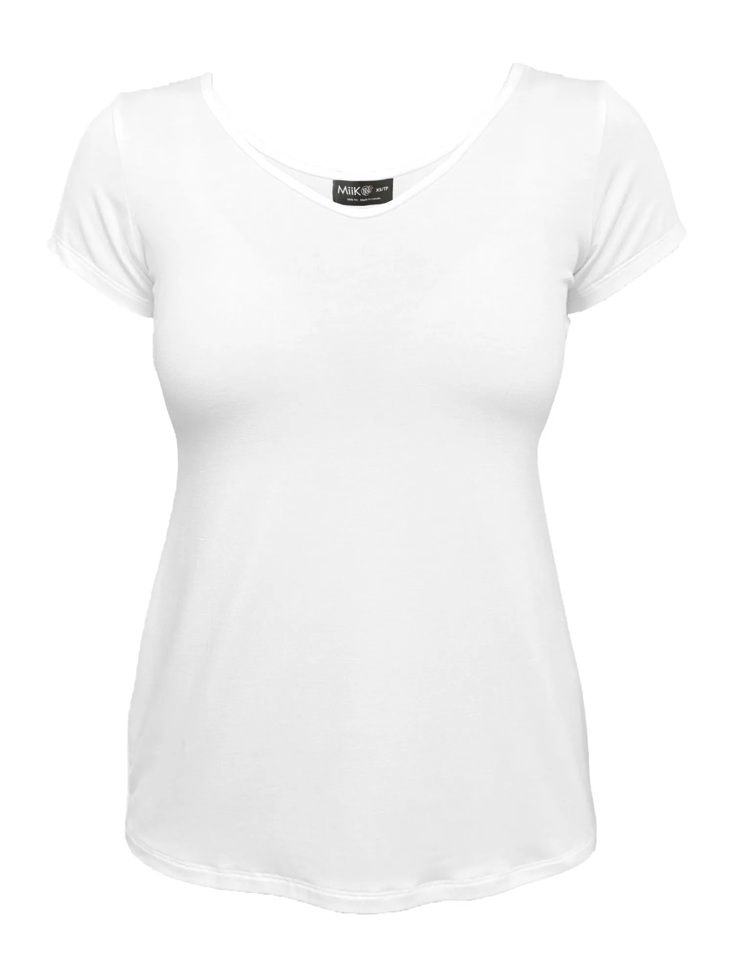 Marianna reversible neckline classic tee