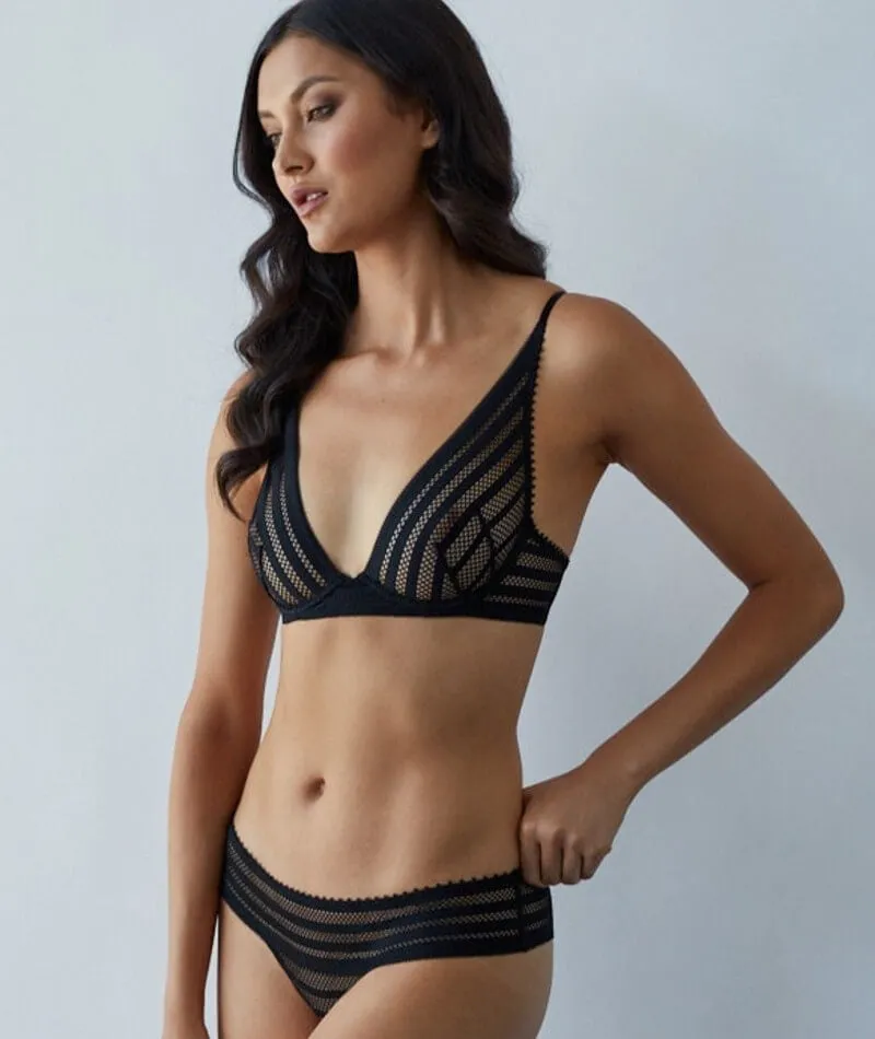 Me. by Bendon Morning Lola Underwire Bra - Black