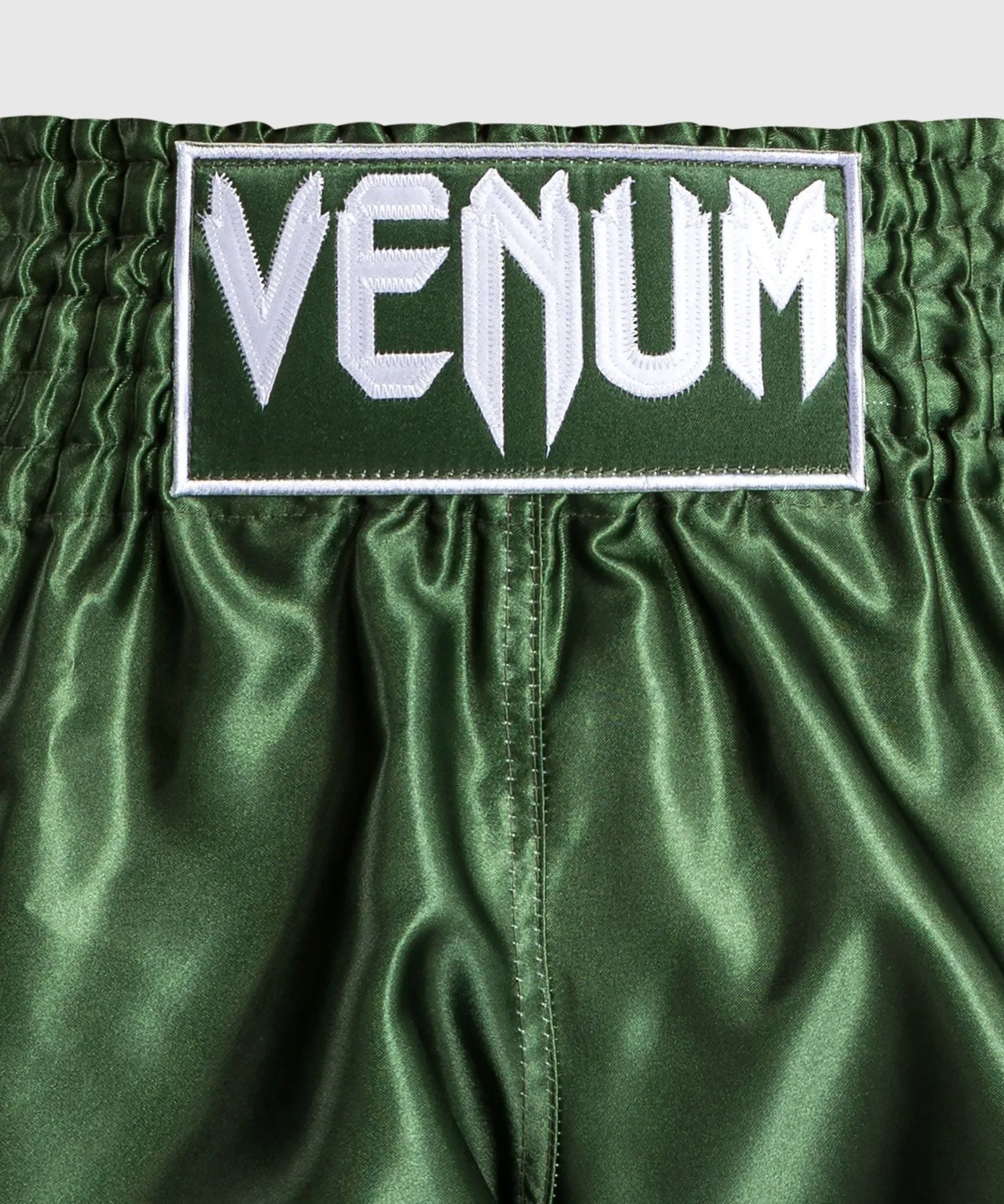Muay Thai Shortsit - Venum - Classic - Khaki/Valkoinen