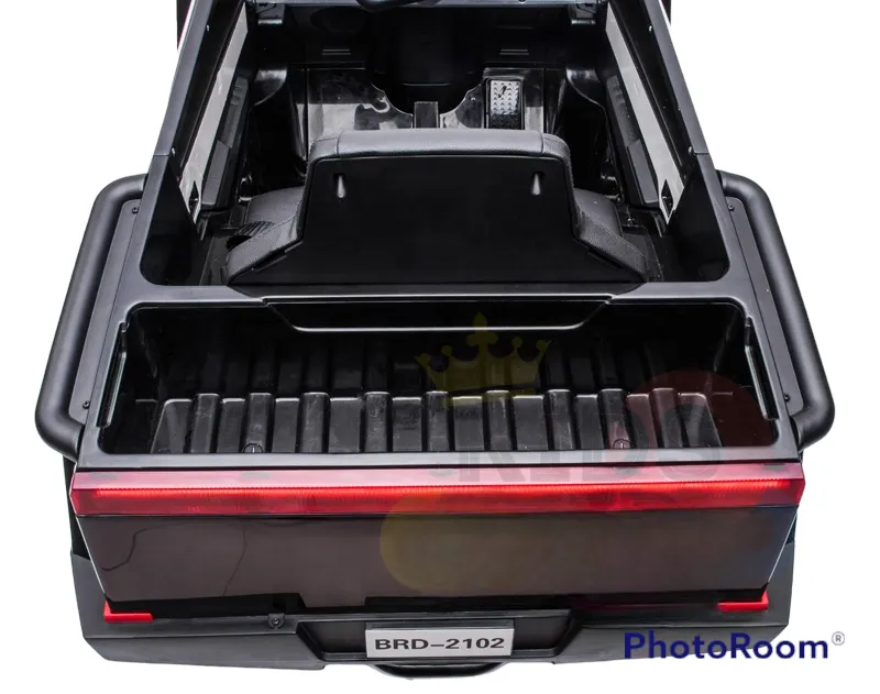 New Item 2025 Upgraded 4x4 | 12V Police Officer Ride On For Kids | Rubber Wheels |Leather Seat | Remote | Ages 1-6