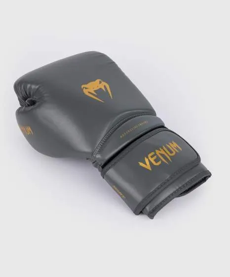 Nyrkkeilyhanskat - Venum - Contender 1.5 - Harmaa/Kulta