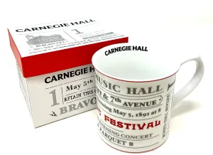 Opening Night Ticket Mug | Historical Logos