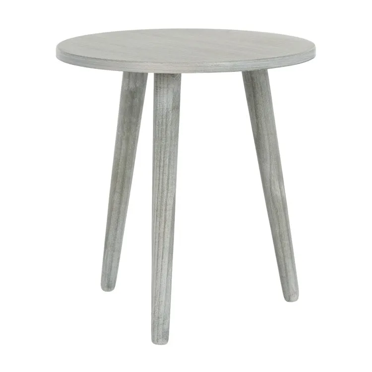 Orion Round Accent Table - Slate/Gray