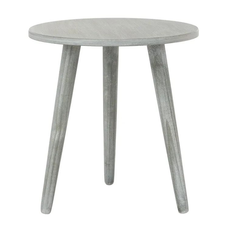 Orion Round Accent Table - Slate/Gray