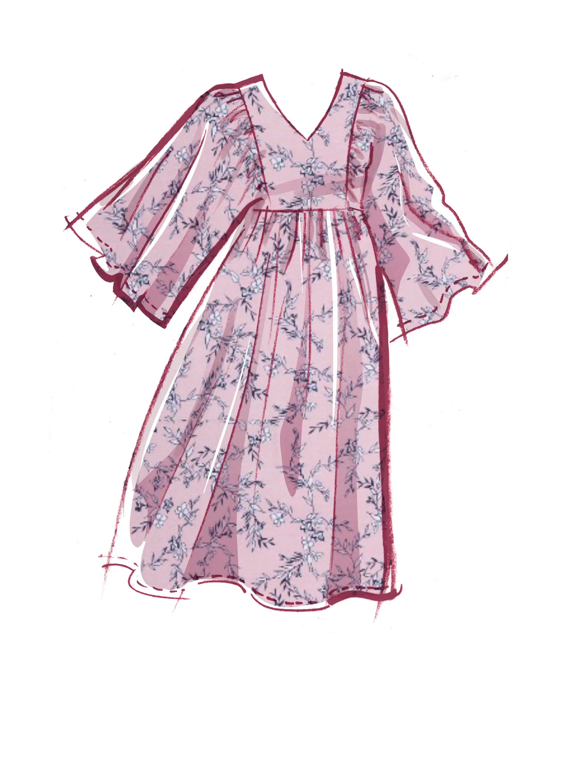 Pattern - Mccall's - M8312 - Misses’ Dresses (L,XL,XXL)