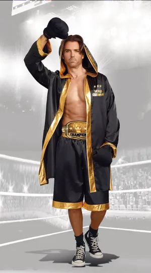Plus Size Men's World Champion Boxer Costume