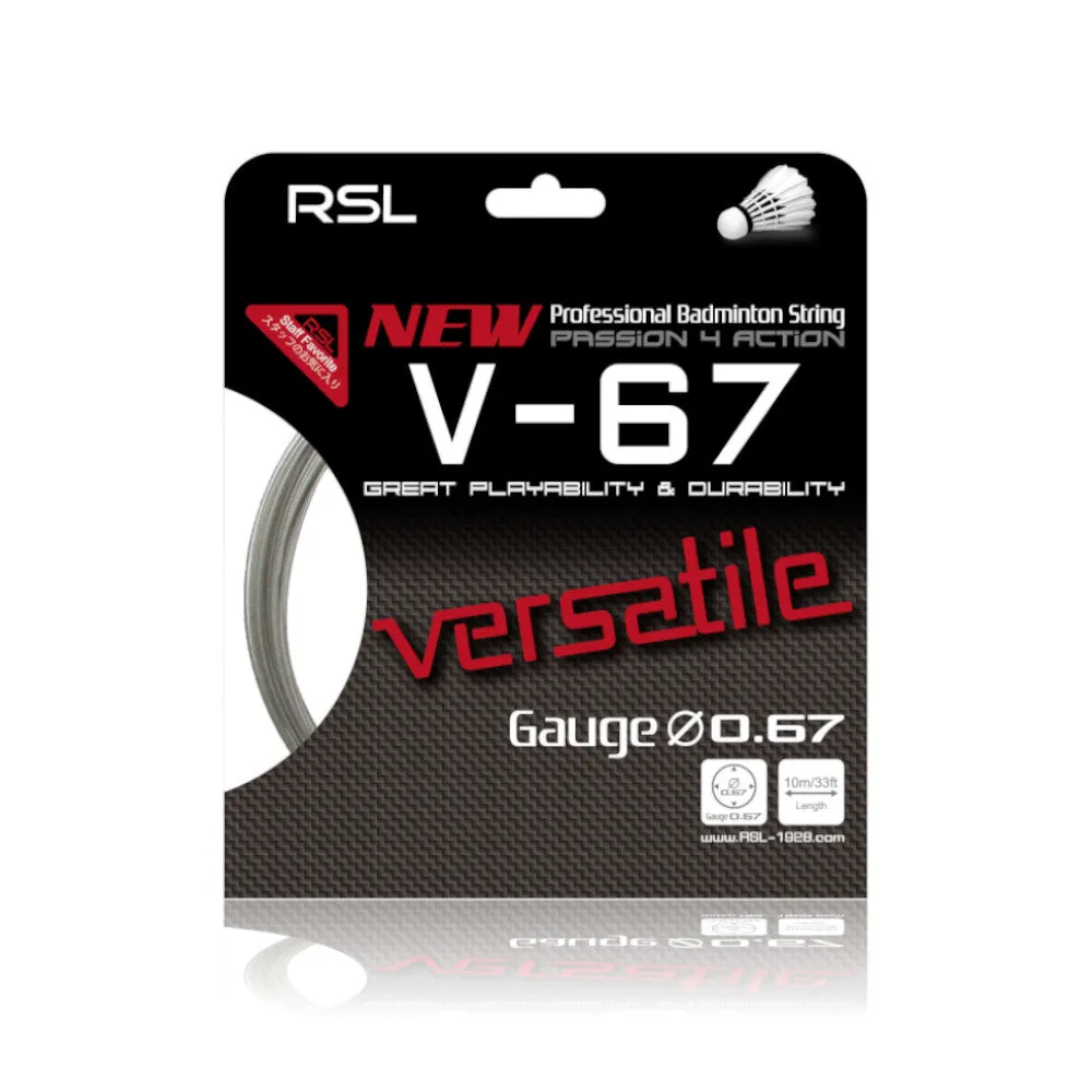 RSL String V-67 Blue Badminton String